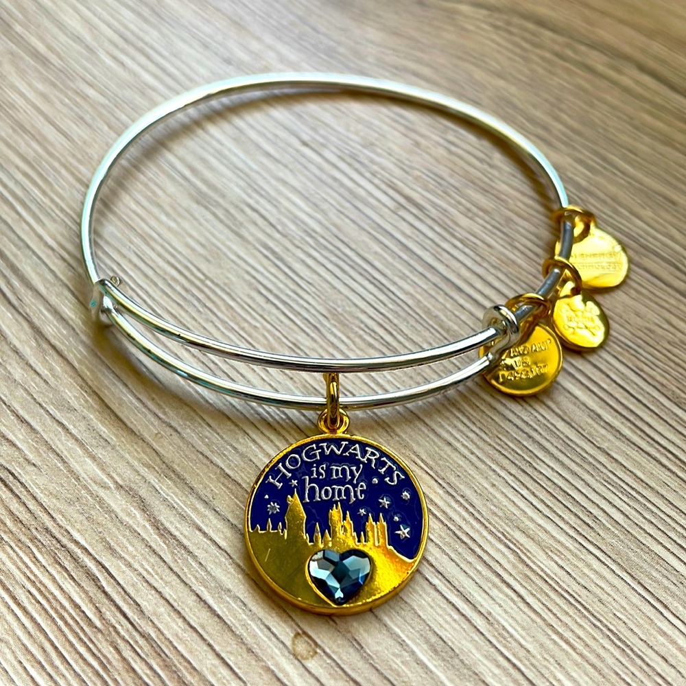 HOGWARTS IS MY HOME Harry Potter collection Alex and Ani charm bracelet